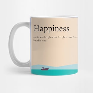 Happiness definition Mug